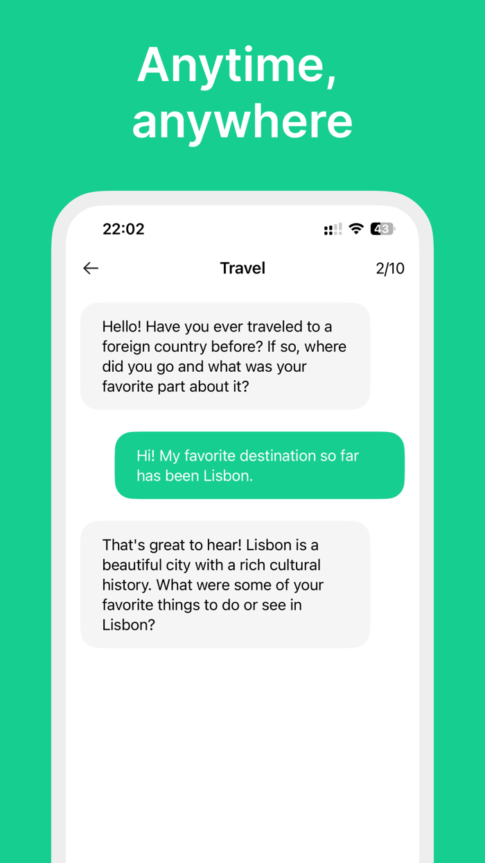 English Conversation AI