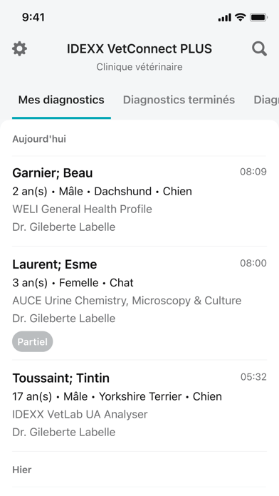 Screenshot #2 pour IDEXX VetConnect® PLUS