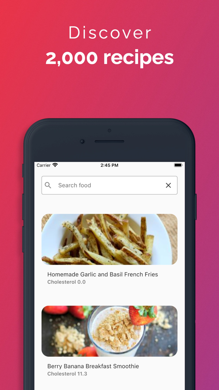 Cholesterol Tracker - low ldl
