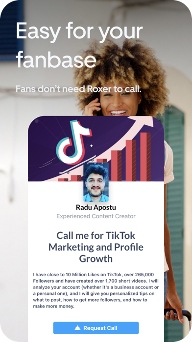 Roxer: Get Cash for Calls Screenshot