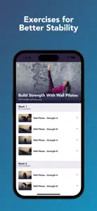 Wall Pilates - Workouts screenshot #3 for iPhone