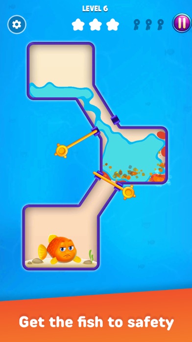 Save The Fish: Rescue Pull Pin Screenshot