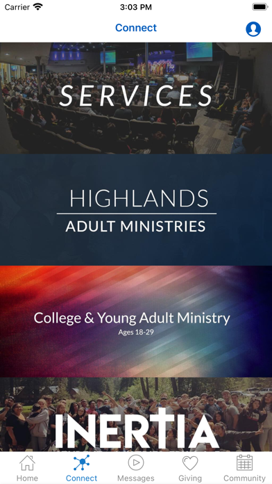 Church Of The Highlands App Screenshot