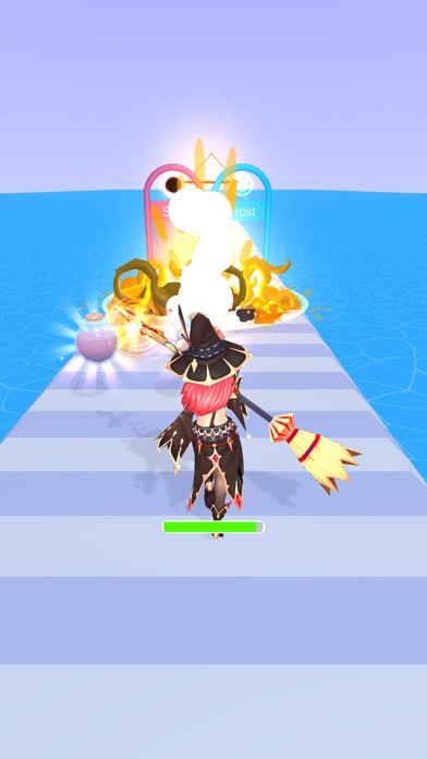 Wizard Runner Game Screenshot