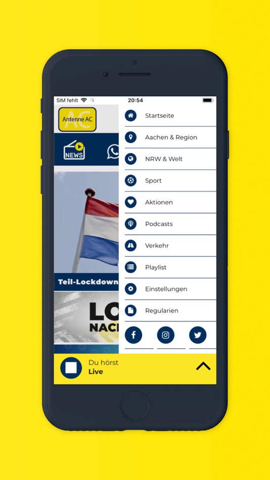 #3. Antenne AC (iOS) 来自: PFD Pressefunk GmbH