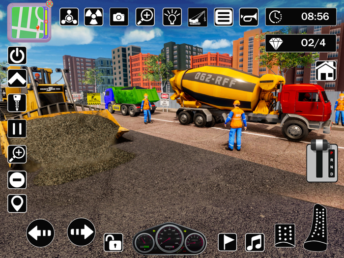 Excavator Construction Game
