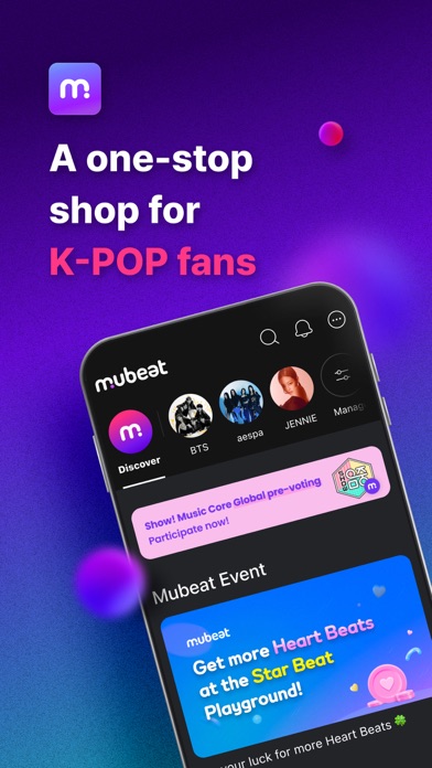 Mubeat for kpop Lovers Screenshot