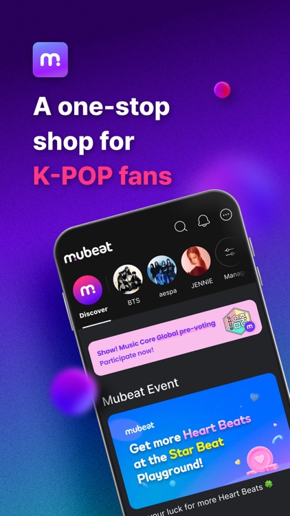 Mubeat for kpop Lovers