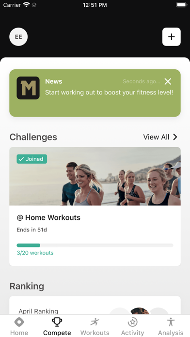 Mooze Gym Screenshot