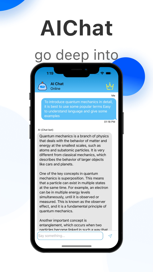 #1. Chat.AI - Genie (iOS) 由: 朔溢 胡