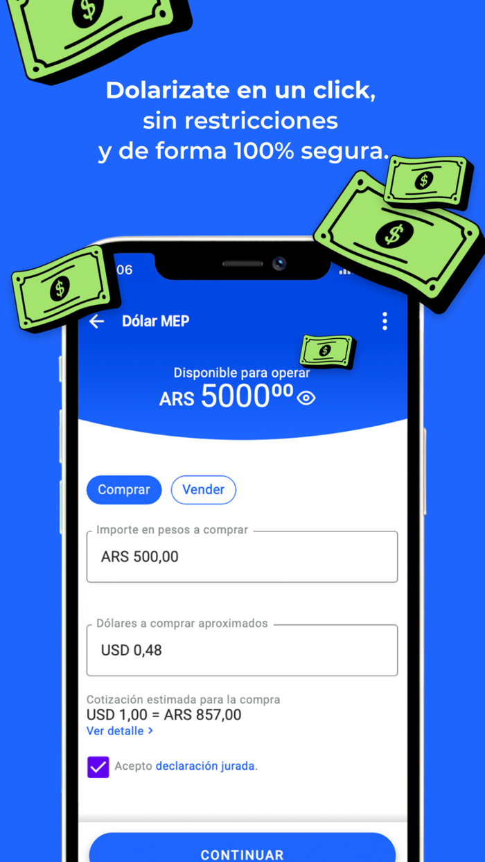 Banza Inversiones dólar MEP