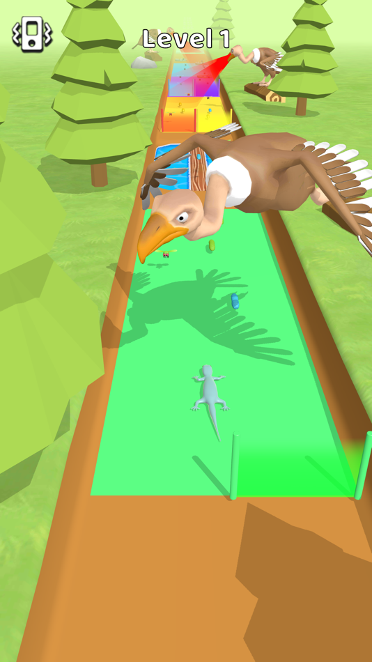 #3. Chameleon Run 3D (iOS) 由: 淑芳 董