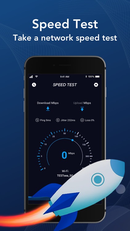 Speed Test-Network Manager