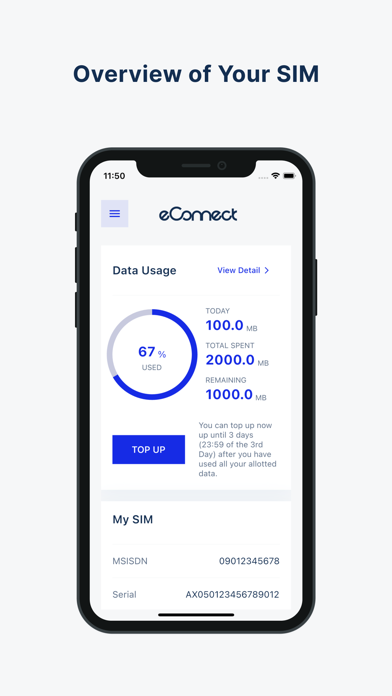 eConnect Japan SIM Appのおすすめ画像2