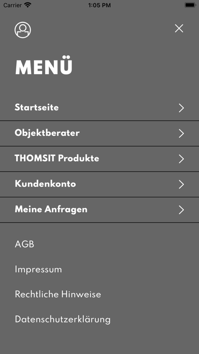 THOMSIT Objektberater Screenshot