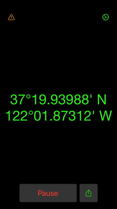 Screenshot #1 pour Real-time Coordinates