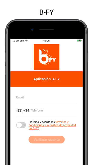 B-FY APP Screenshot