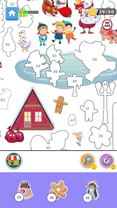 Sticker Puzzle Adventure Screenshot