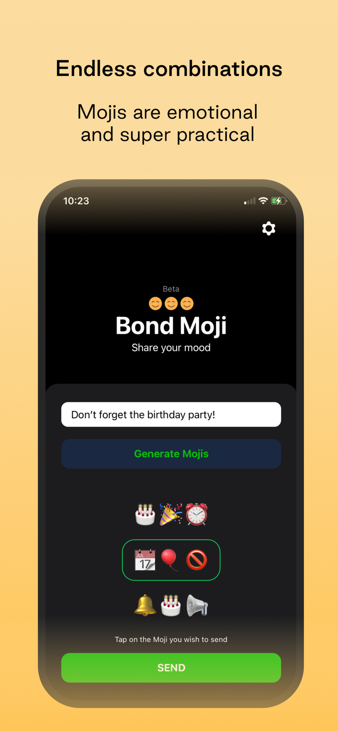 Bond Moji