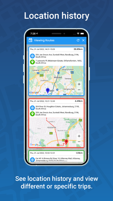 LocaTrack Screenshot