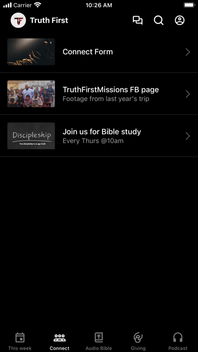 Truth First Missions Screenshot