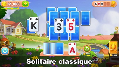Screenshot #1 pour Solitaire Ferme Klondike Jeux