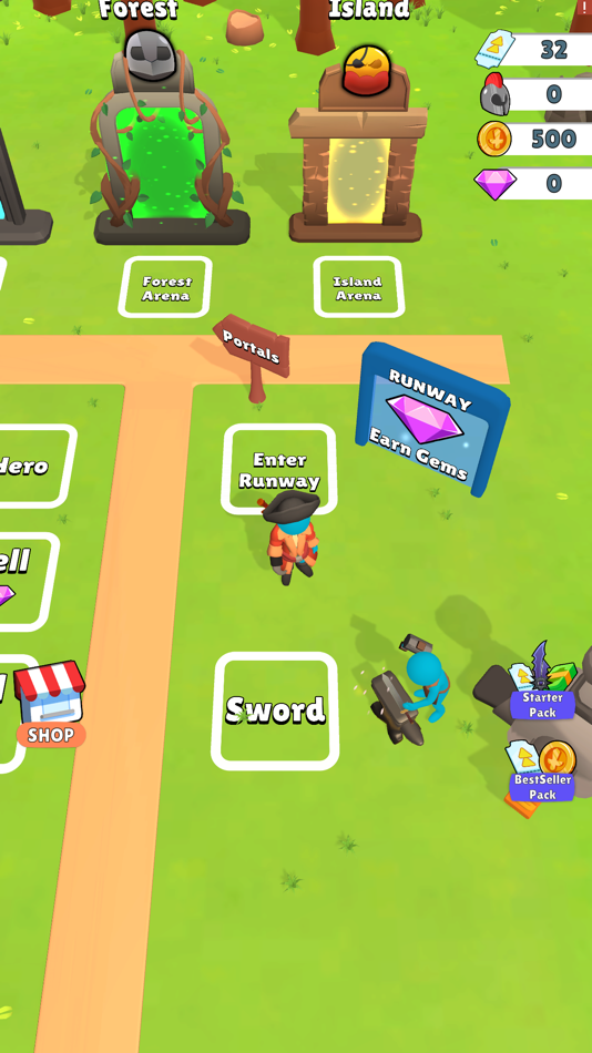 #9. Sword and Spin! (iOS) 由: Rollic Games