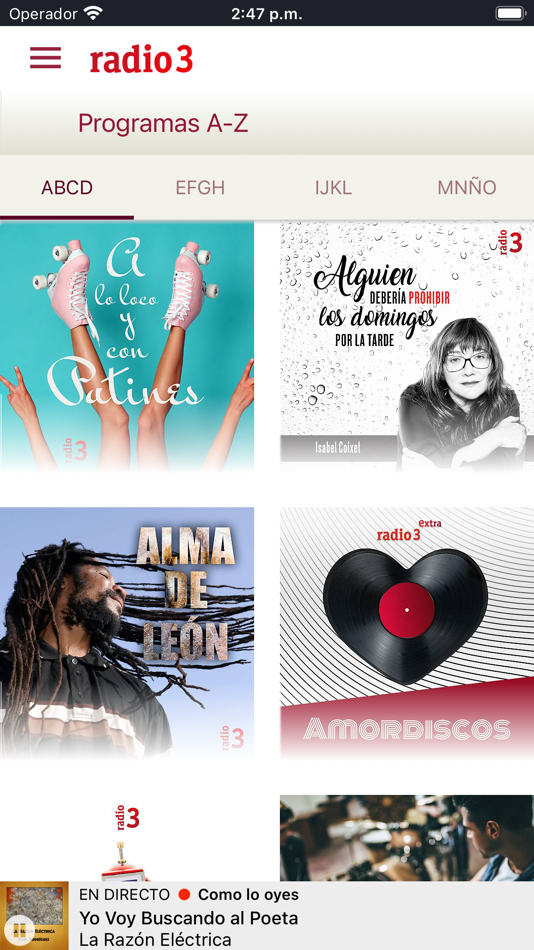 #3. Radio 3 (iOS) بواسطة: Corporacion RTVE