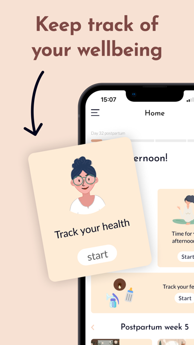 LEIA Health: for new mothers Screenshot