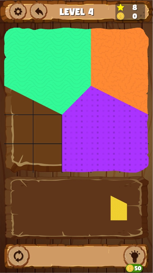 #3. Tangram Challenge:Shape Master (iOS) 由: Krushna Sanghani