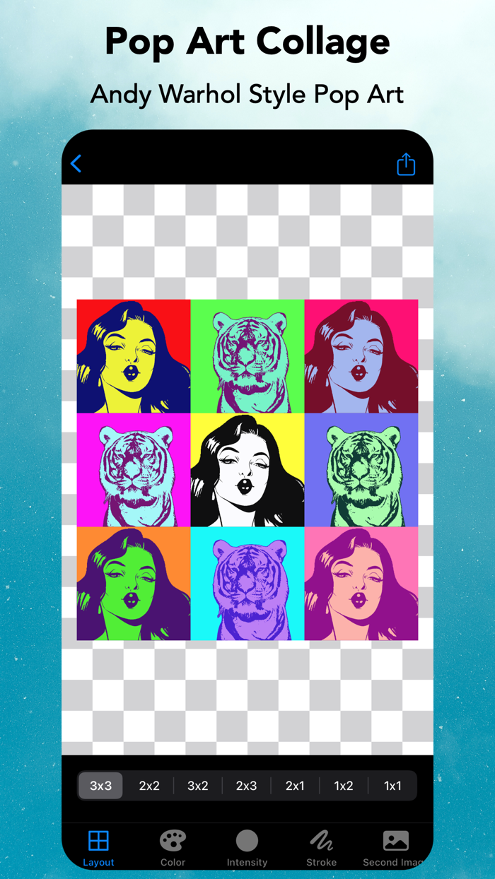 Pop Art Collage - Warhol Fx