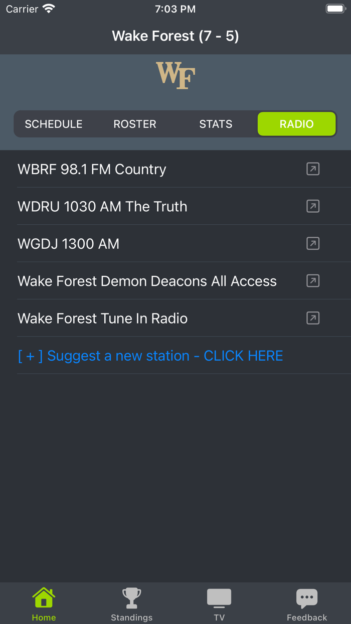 Wake Forest Football