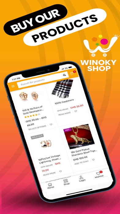 Winoky Shop Screenshot