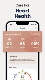 health mate: life&heart health iphone screenshot 3