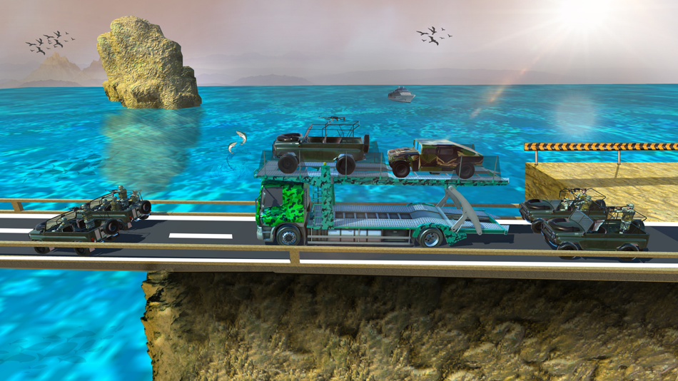 #2. 3d Army Vehicle Simulator Game (iOS) Bởi: One Sider Games