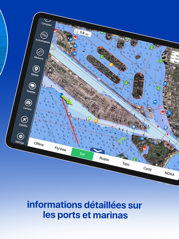 Screenshot #6 pour Flytomap All in One HD Charts