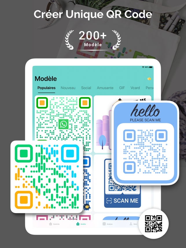 ‎QR-Code Generator & QR Creator Capture d'écran