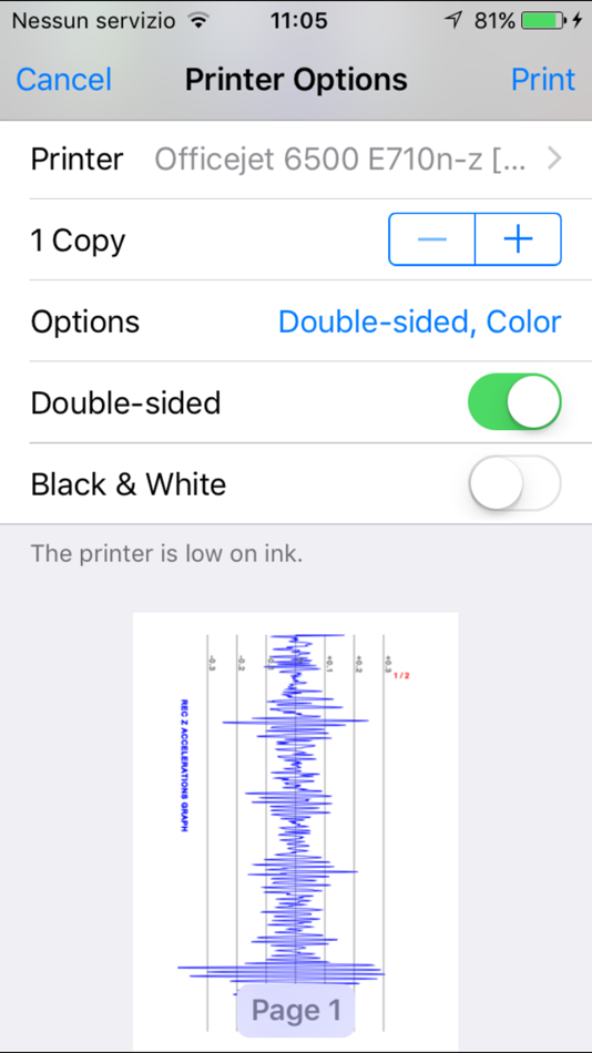 #5. myVibrometer (iOS) Podle: Gianluca Natalini
