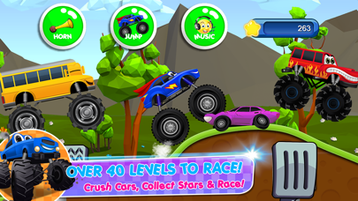 Monster Trucks Game for Kids 2 Screenshot
