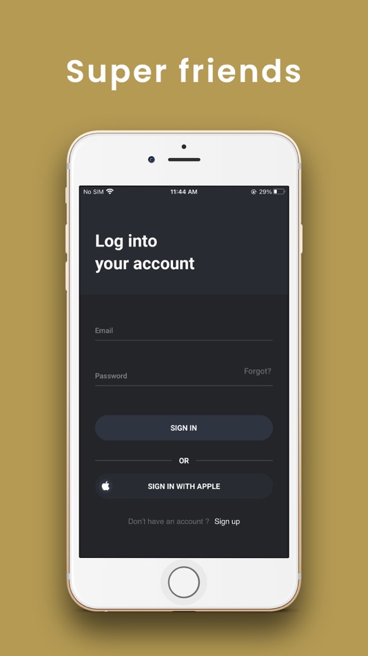 #1. Super Friends App (iOS) 由: Davison Design & Development, Inc.