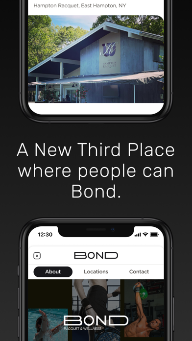 BOND, RACQUET & WELLNESS Screenshot