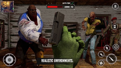 Zombie Hunter Shooting Game 3D Screenshot