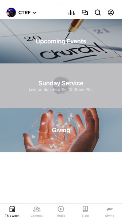 Christ the Rock Fellowship Screenshot