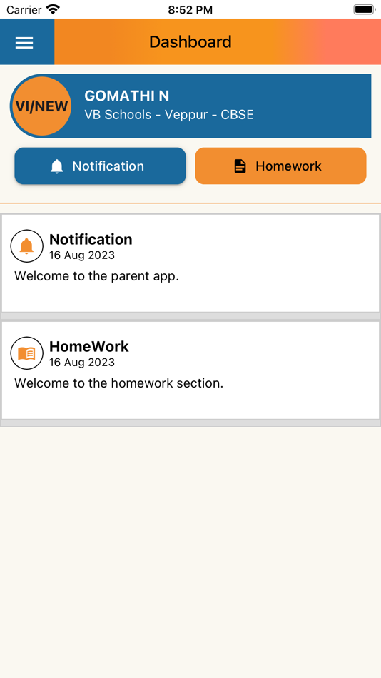 #2. VB Schools Parent App (iOS) 由: NexBorg Software Solutions Private Limited