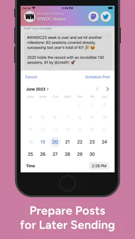 Game screenshot Twoot it! – Schedule Posts apk