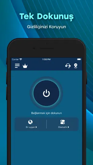 VPN - Fast VPN Super ™ iPhone Ekran Görüntüsü 1