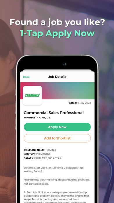 JobSwipe - Get a Better Job Screenshot