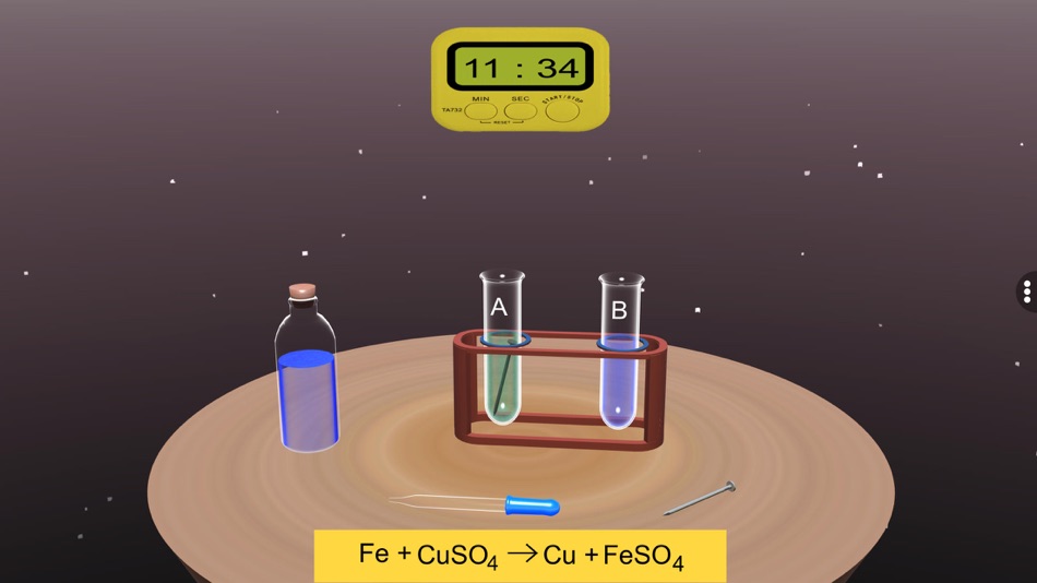 #5. Displacement Reaction (iOS) 由: VIRTUAL FILAMENTS PRIVATE LIMITED