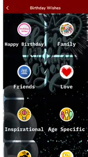 happy birthday messages iphone screenshot 1