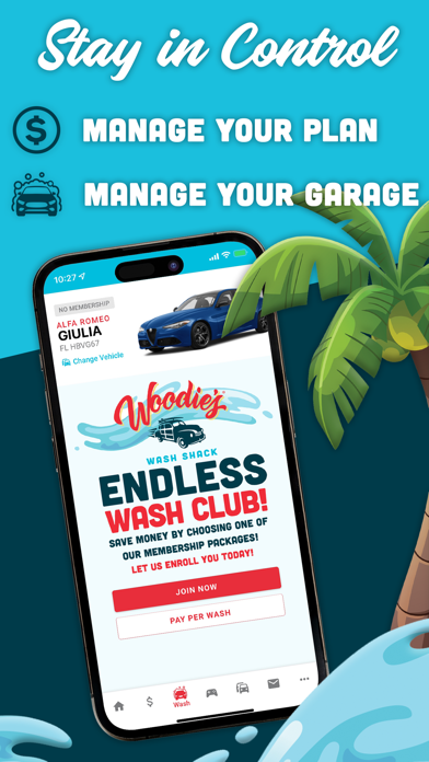 Woodie's Wash Shack Screenshot